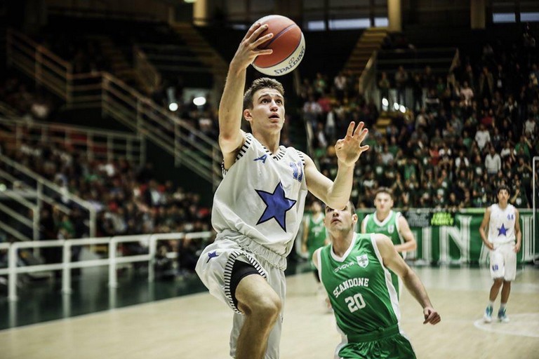 Matteo Visintin della Stella Azzurra Roma. <span>Foto Sergio Mazza</span>