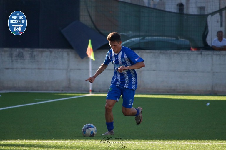 Virtus Bisceglie, Mattia Di Franco. <span>Foto Cristina Pellegrini</span>