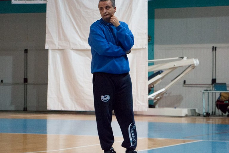 Mauro Mazzola, trainer dell'Adriatica Trani. <span>Foto Graziana Ciccolella</span>