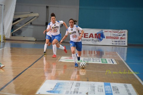 Bisceglie Femminile in azione. <span>Foto Michele Liseno</span>