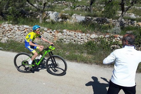 Ettore Loconsolo della Scuola di ciclismo Ludobike Racing Team