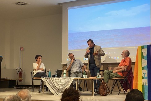 Il grido di Gaza con Rosa Siciliano, Jean Patrick Sablot, Azmi Jarjawi e Don Nandino Capovilla