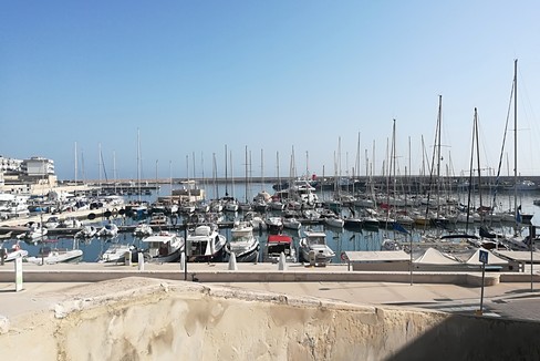 veduta del porto di Bisceglie. <span>Foto Vincenzo Cassano</span>