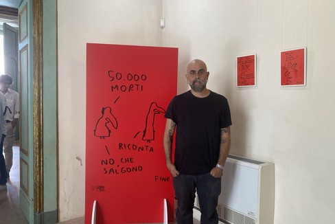 Inaugurata la mostra di Maicol&Mirco Palazzo Tupputi
