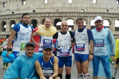 Bisceglie Running alla maratona di Roma