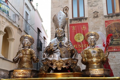 Celebrazione eucaristica dalla Pedata dei Santi