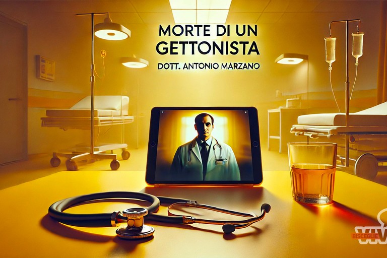 Morte di un gettonista, cover. <span>Foto Illustrazione AI</span>