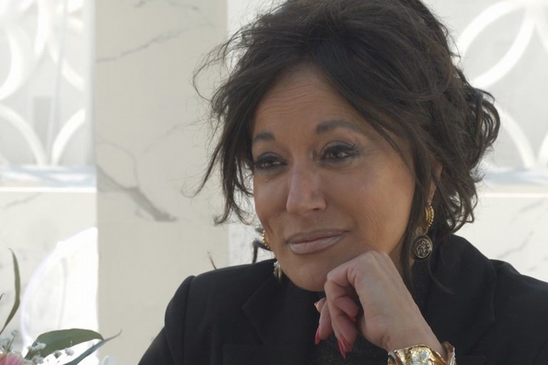 Nancy Dell'Olio all'intervista alle iene