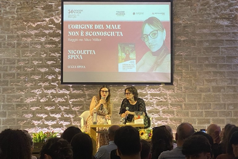 Nicoletta Spina alle Vecchie Segherie Mastrototaro. <span>Foto Serena De Musso</span>