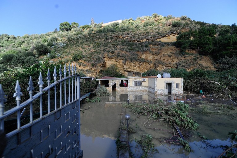 Le conseguenze del nubifragio di Casteldaccia, in Sicilia