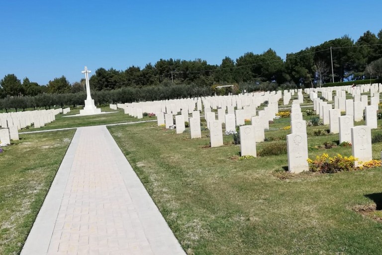 Il cimitero dei soldati canadesi a Ortona