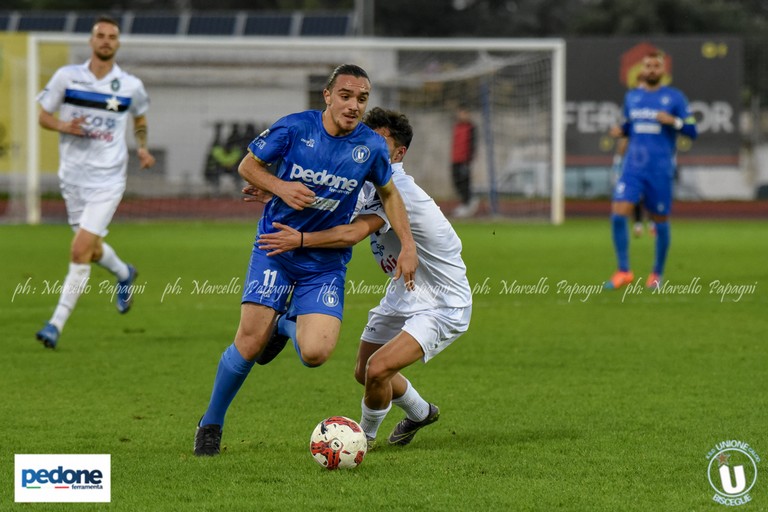 Unione Calcio: Petrignani. <span>Foto Marcello Papagni</span>