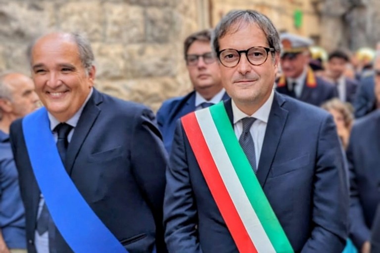 Pierpaolo Pedone e il sindaco