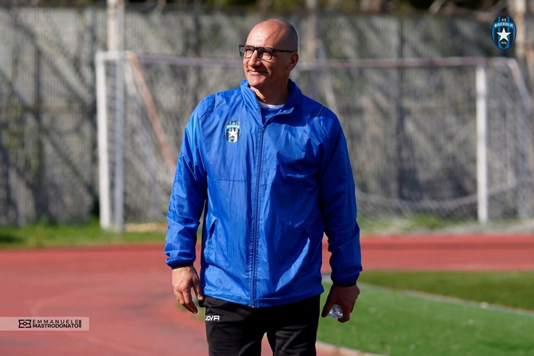 Bisceglie calcio, Pino Di Meo. <span>Foto Emmanuele Mastrodonato</span>