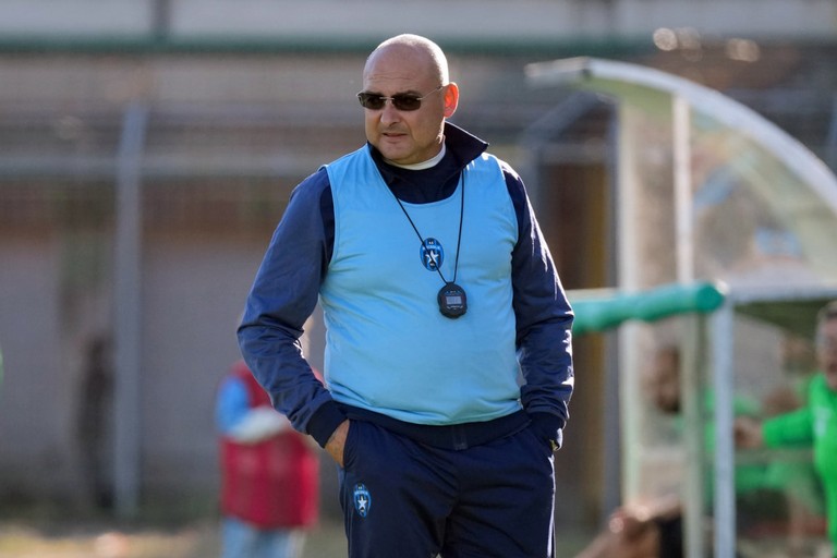 Mister Massimo Pizzulli. <span>Foto Emmanuele Mastrodonato</span>
