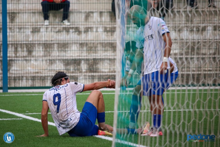 Unione Calcio Bisceglie, fine partita. <span>Foto Cristina Pellegrini</span>