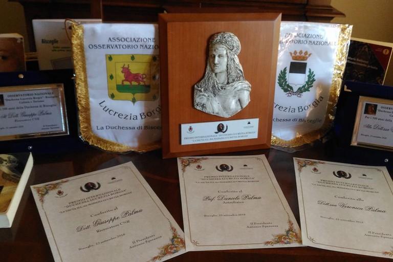 Premi e riconoscimenti Duchessa Lucrezia Borgia
