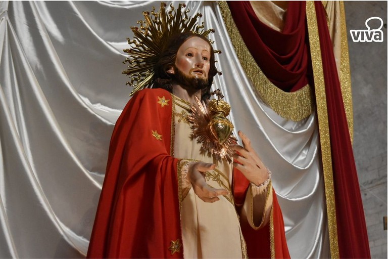 Sacro Cuore di Gesù nella Concattedrale di Bisceglie. <span>Foto Antonio Lopopolo</span>