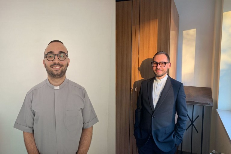 Don Michle Pio Castagnaro e don Francesco Paolo Pellizzieri