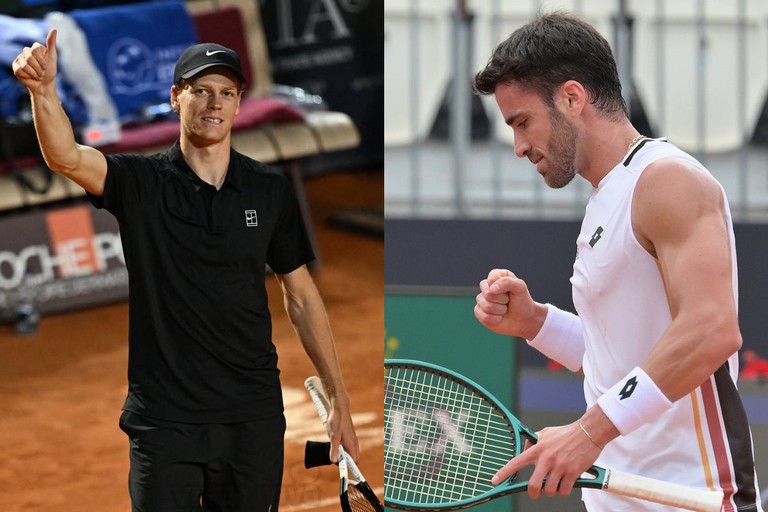 Jannik Sinner Andrea Pellegrino. <span>Foto Instagram Jannik Sinner / FITP</span>