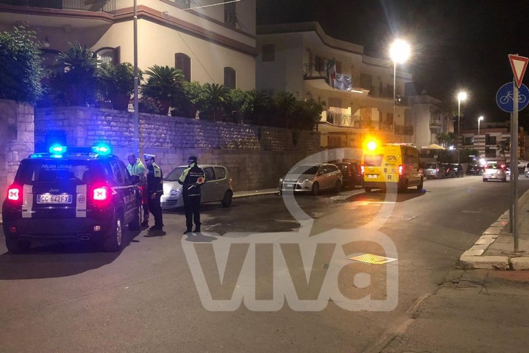 Brutto incidente in via della Repubblica. <span>Foto Luca Ferrante</span>