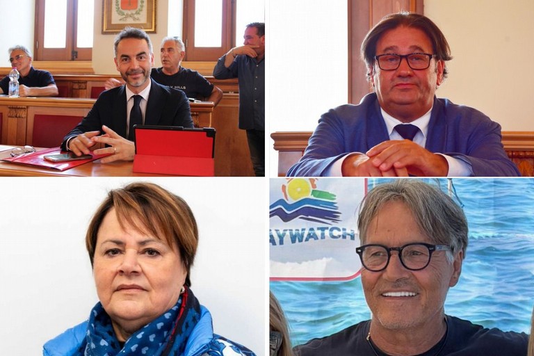 Giuseppe Torchetti, Carla Mazzilli, Piero Innocenti e Luigi Cosmai