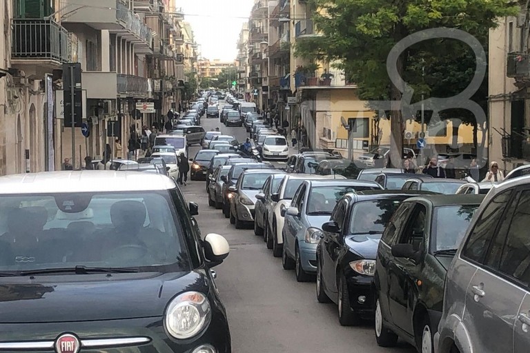 Code nelle principali vie della città di Bisceglie