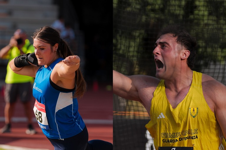 Anna Musci e Carmelo Musci. <span>Foto Grana/FIDAL</span>