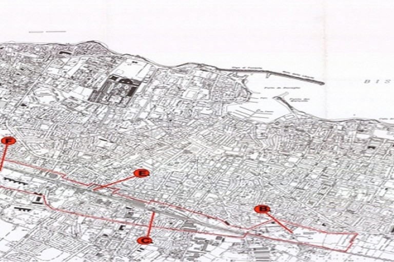 Mappa del Pruacs di Bisceglie
