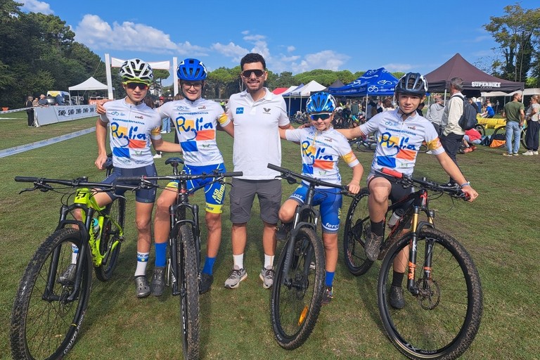 Ciclismo Puglia al Trofeo CONI 2025