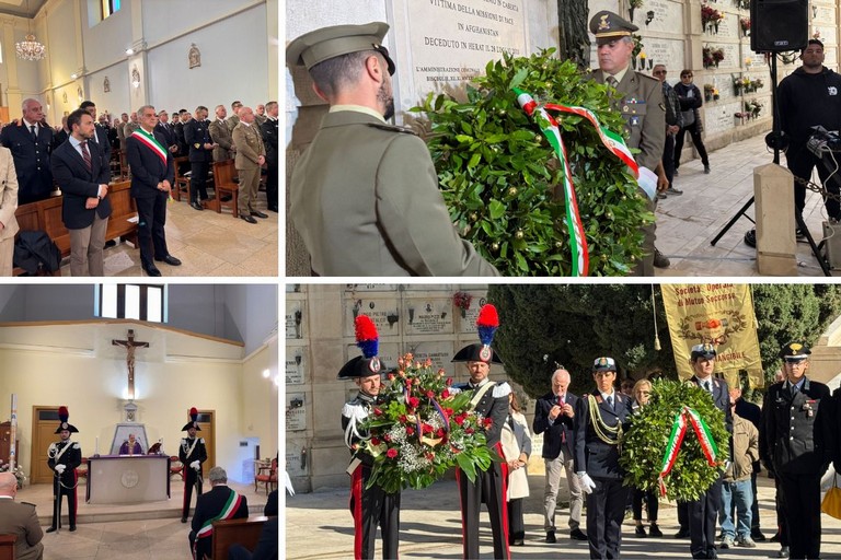 Bisceglie rende omaggio a Carlo De Trizio e Pierdavide De Cillis