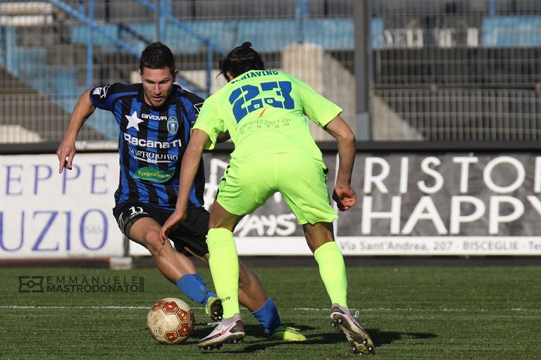 Daniele Rocco in azione. <span>Foto Emmanuele Mastrodonato</span>