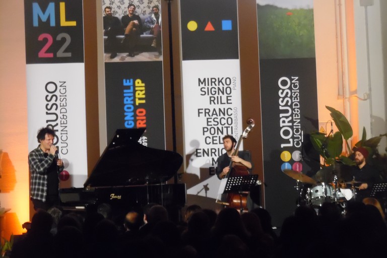 Mirko Signorile trio trip in concerto per Lorusso cucine