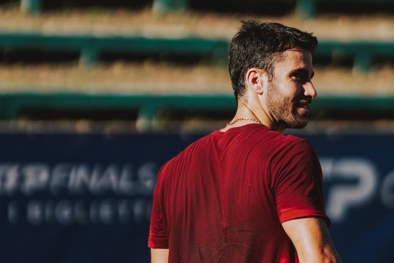 Andrea Pellegrino. <span>Foto Instagram Mef Tennis Events/Tennis Club Perugia</span>