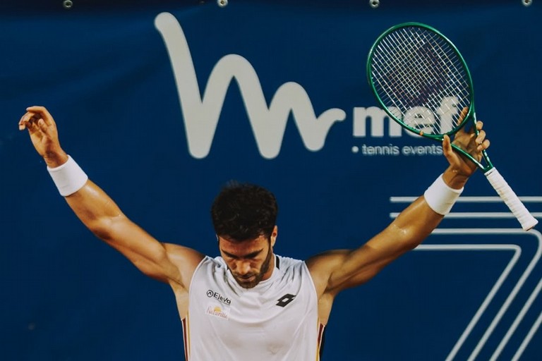 Andrea Pellegrino. <span>Foto Instagram Mef Tennis Events/Tennis Club Perugia</span>