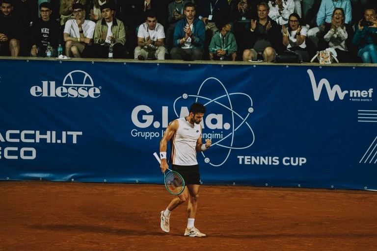 Andrea Pellegrino. <span>Foto Instagram Mef Tennis Events/Tennis Club Perugia</span>