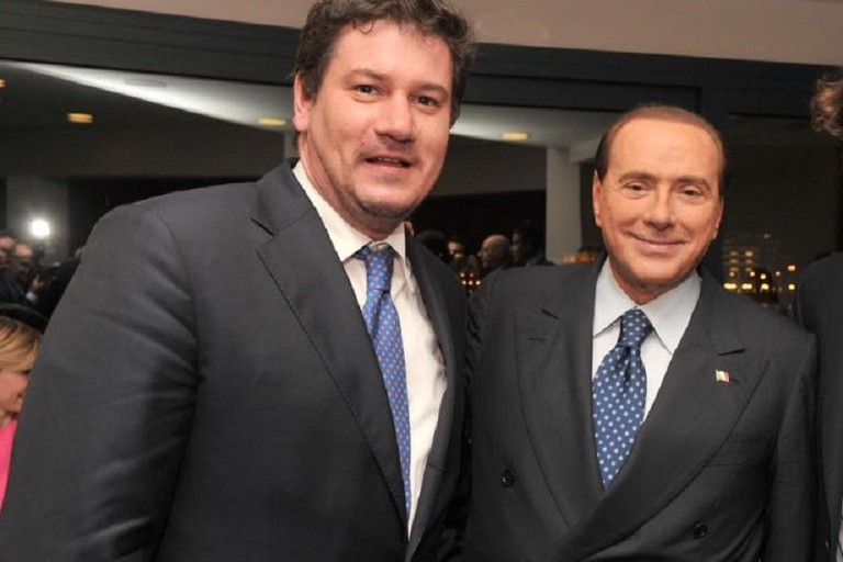 Sergio Silvestris e Silvio Berlusconi