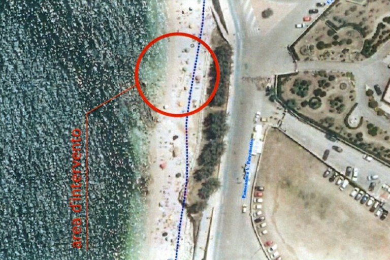 Spiaggia dei Faraglioni a Baywatch