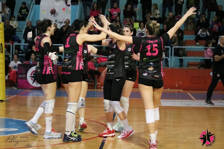 Star Volley Bisceglie pregara Castellaneta. <span>Foto Cristina Pellegrini</span>