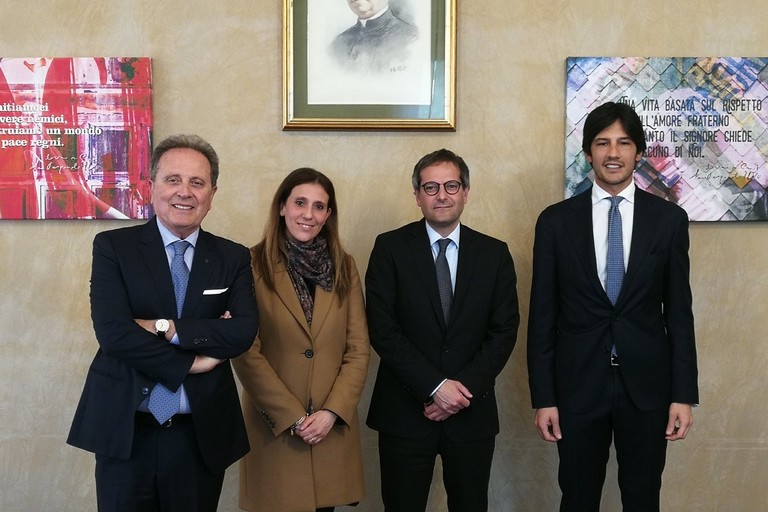 Paolo Telesforo, Roberta Rigante, Angelantonio Angarano e Luca Vigilante