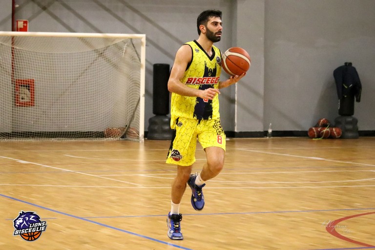 Tengo Gogishvili, Lions Bisceglie. <span>Foto Cristina Pellegrini</span>