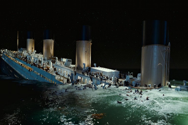 Titanic affondato