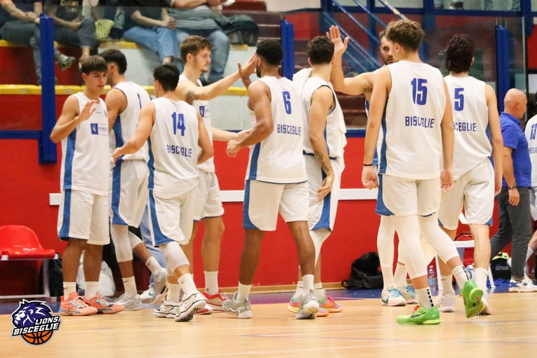 Lions Basket Bisceglie. <span>Foto Cristina Pellegrini</span>