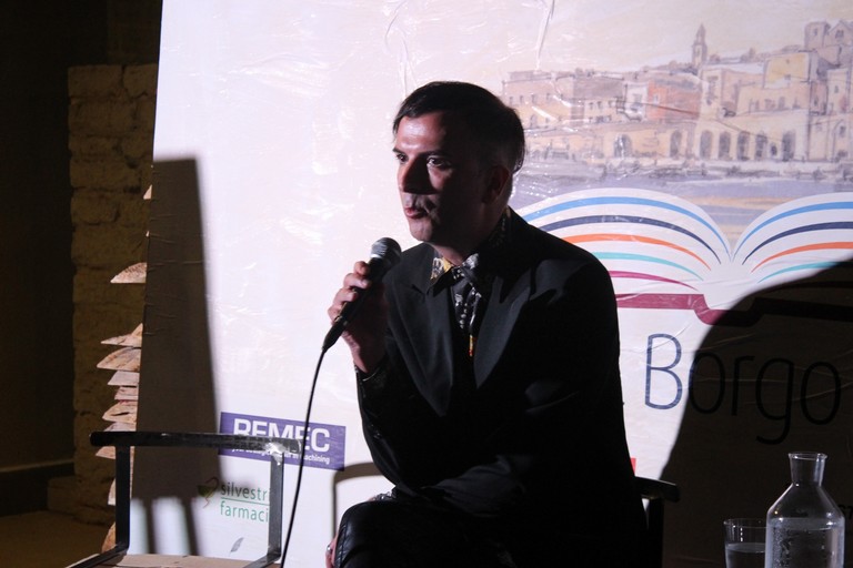 Luciano Lapadula a Libri nel Borgo Antico. <span>Foto Graziana Ciccolella</span>