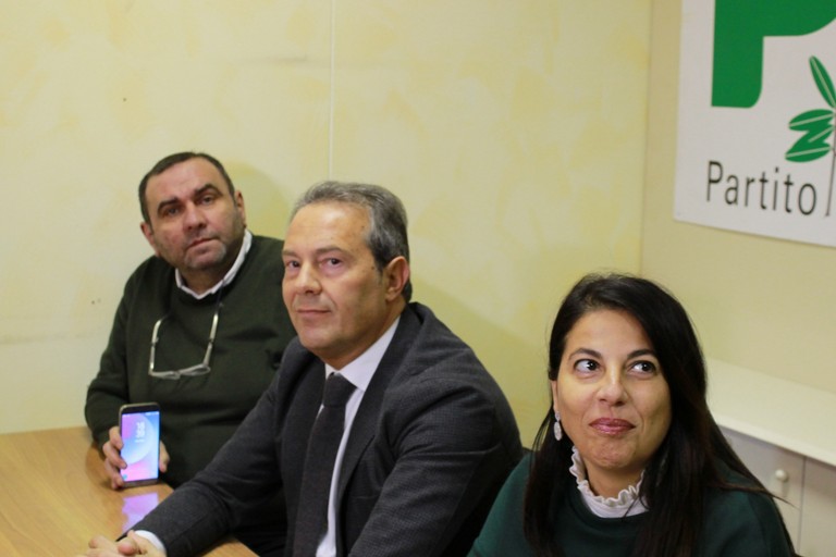 Nicola Piergiovanni, Francesco Spina e Loredana Lezoche. <span>Foto Vito Troilo</span>