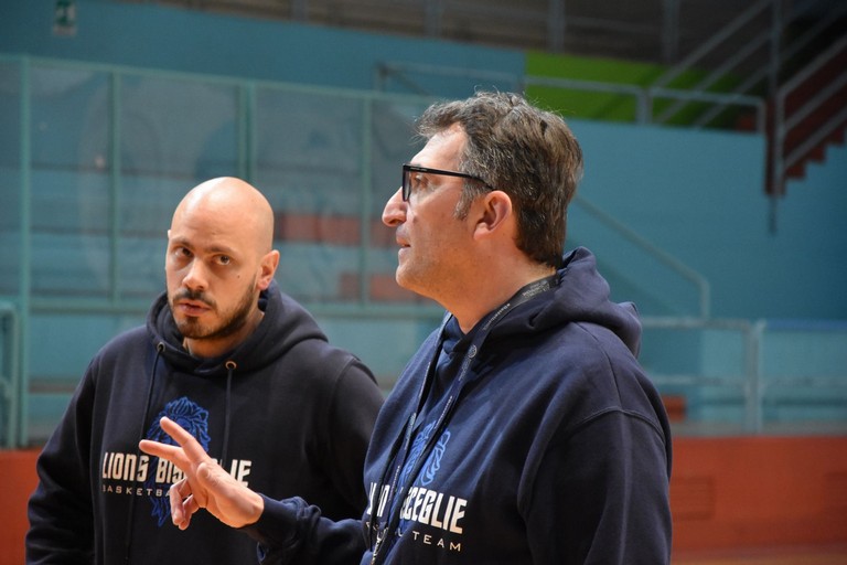 Lions Basket Bisceglie, Agostino Origlio. <span>Foto Luca Ferrante</span>