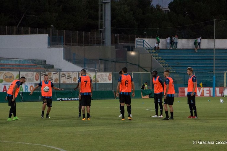 bisceglie calcio allenamento. <span>Foto Graziana Ciccolella</span>