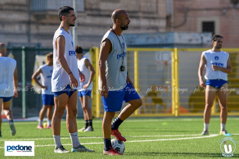 Unione Calcio Bisceglie, allenamento