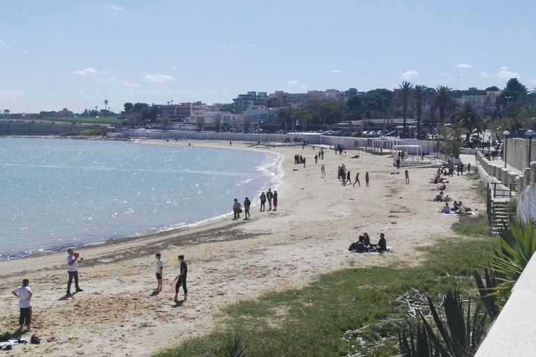 spiaggia di Colonna a Trani