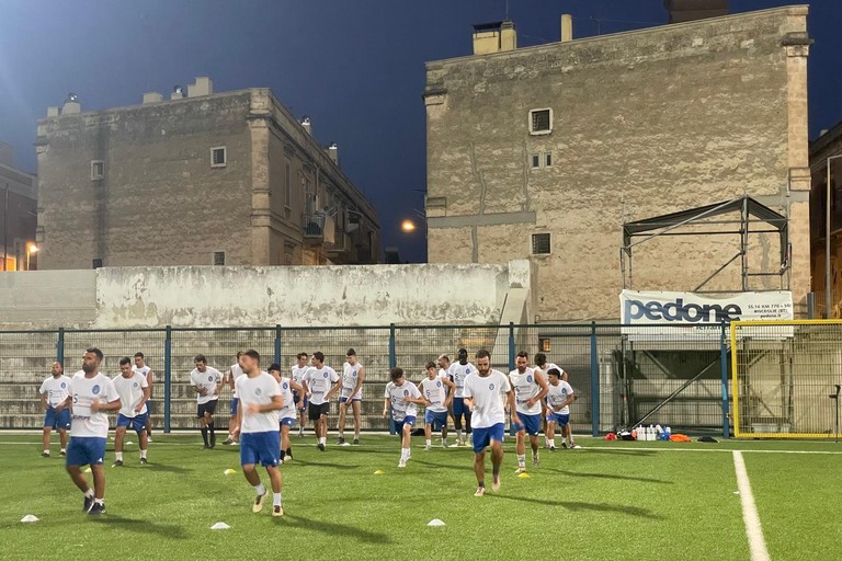 Virtus Bisceglie allenamento